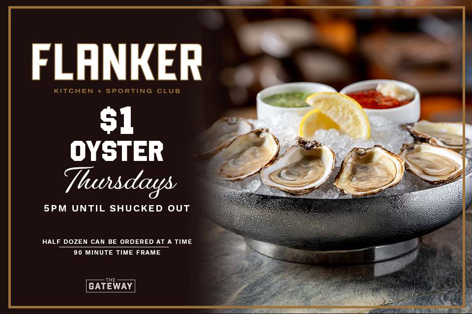 Flanker Oyster Thursdays