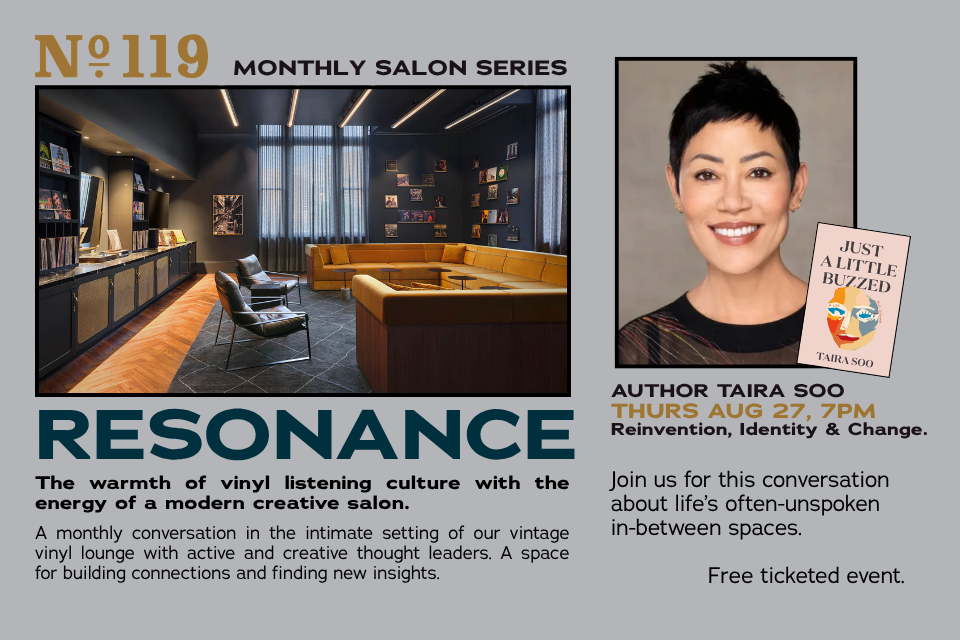 Resonance – Monthly Salon Series: A Conversation with Author Taira Soo
