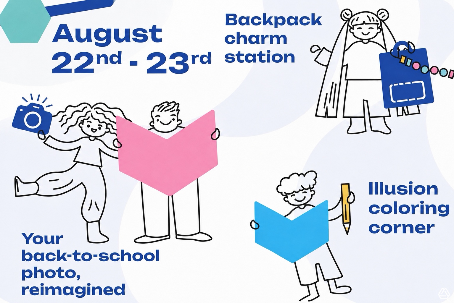 Back to School Craft and Photos at Museum of Illusions