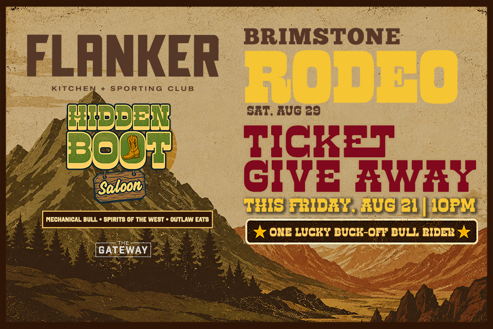 Flanker Brimstone Rodeo Ticket Giveway