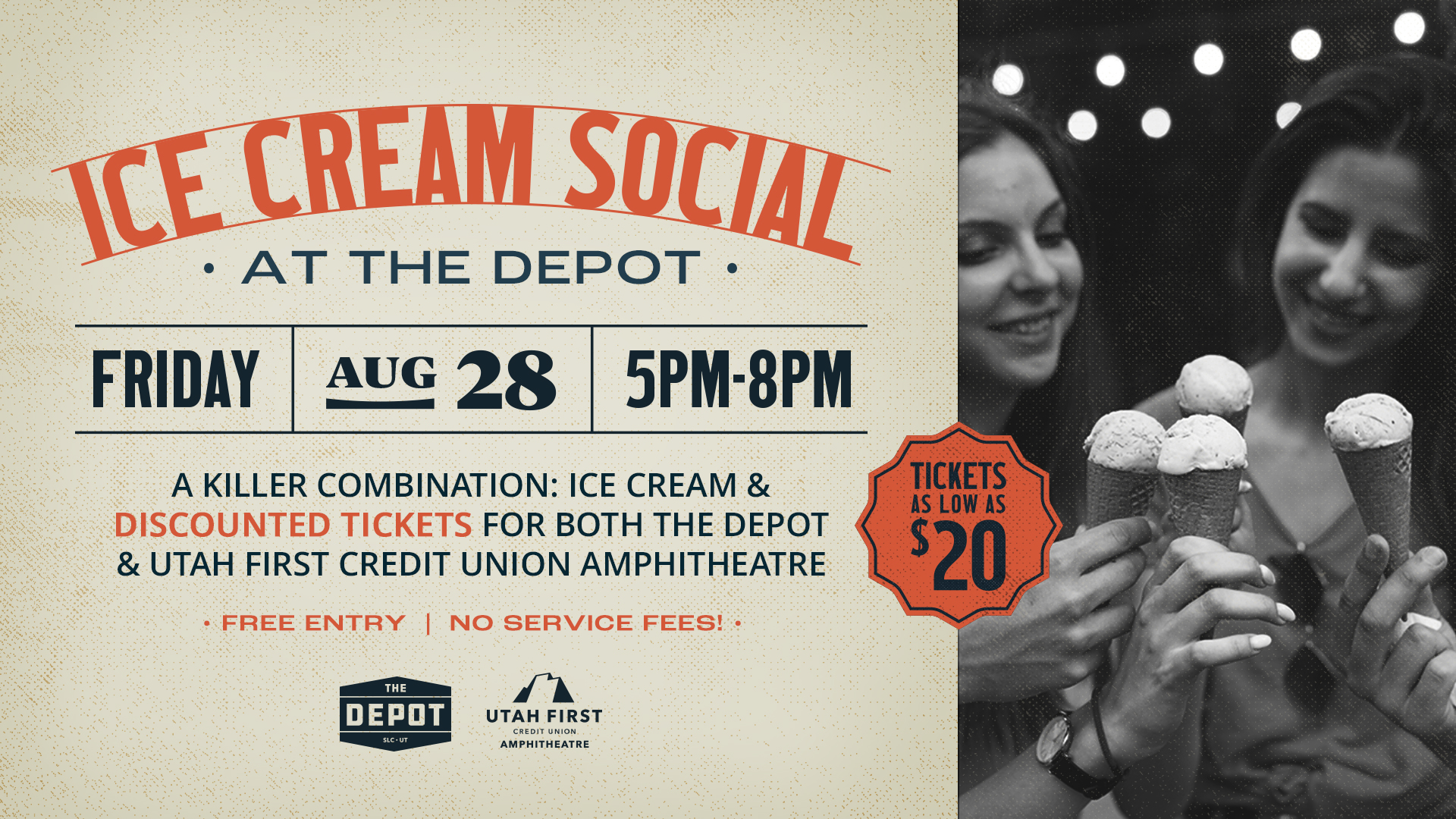 Ice Cream Social at The Depot