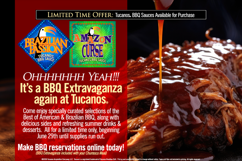 Tucano’s Summer BBQ Limited-Time Menu