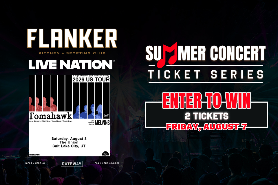 Tomahawk Live Nation Ticket Giveaway at Flanker