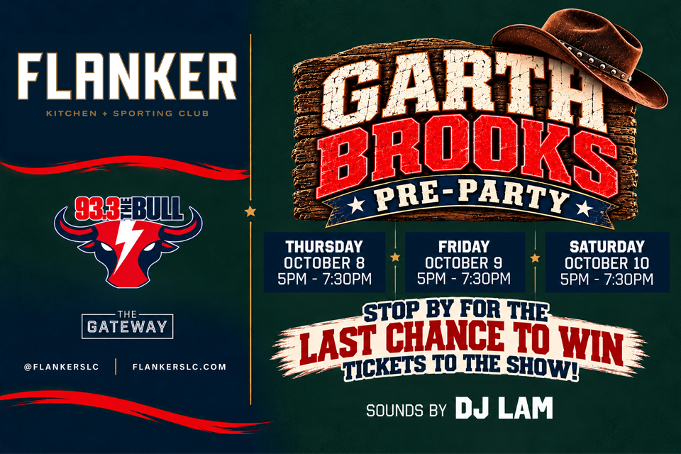 93.3 The Bull: Garth Brooks Pre-Party at Flanker