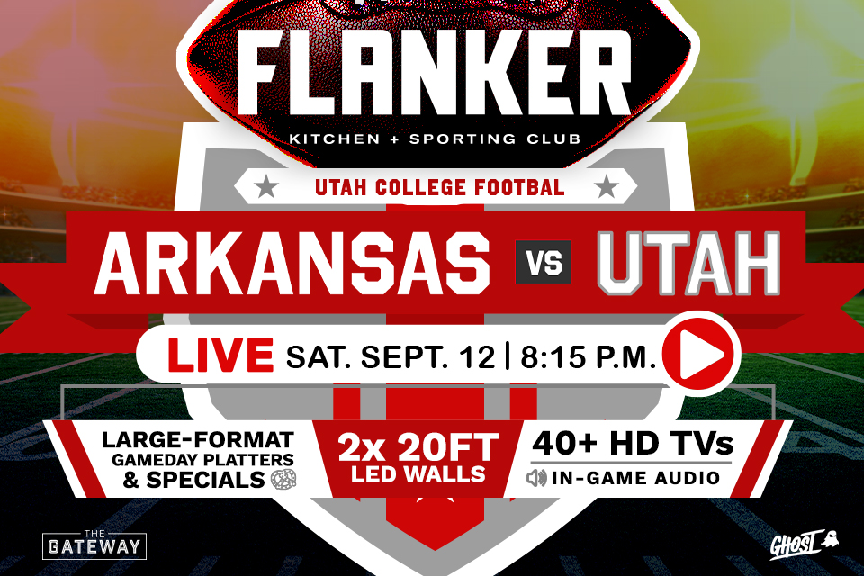 Utah vs Arkansas Football Watch Party at Flanker